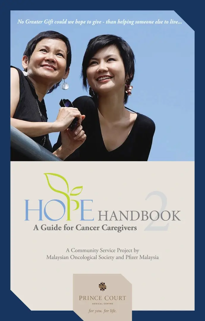 cancer patients care for caregiver guidebook