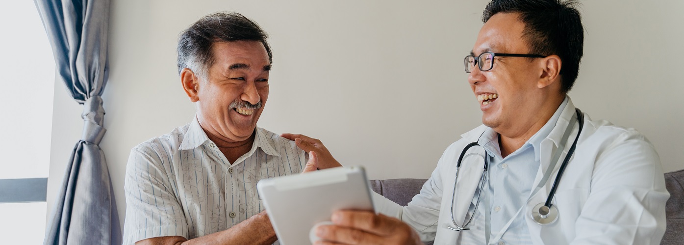 Happy Doctor & Grandpa